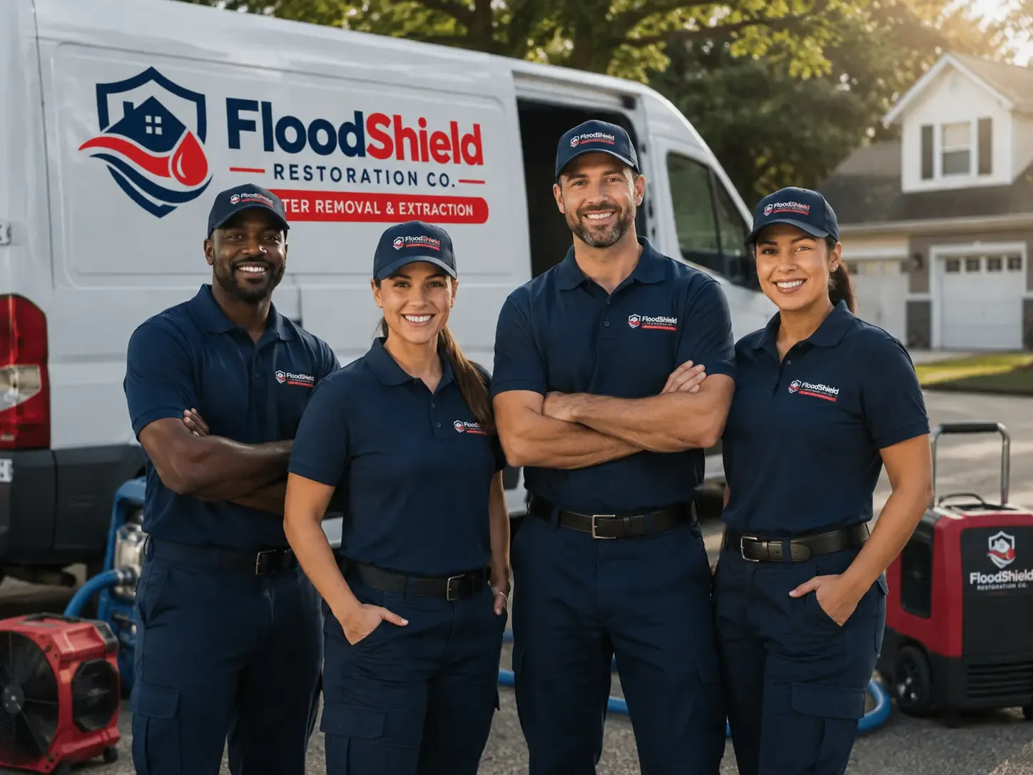 Flood Damage Restoration company in Yeoman, IN
